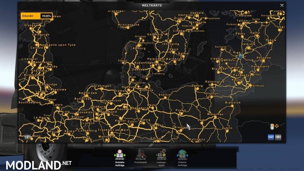 ETS 2 Savegame 100% Everything unlocked â€œAll Map DLC`Sâ€