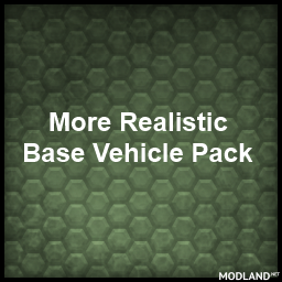 More Realistic default Vehicle Pack