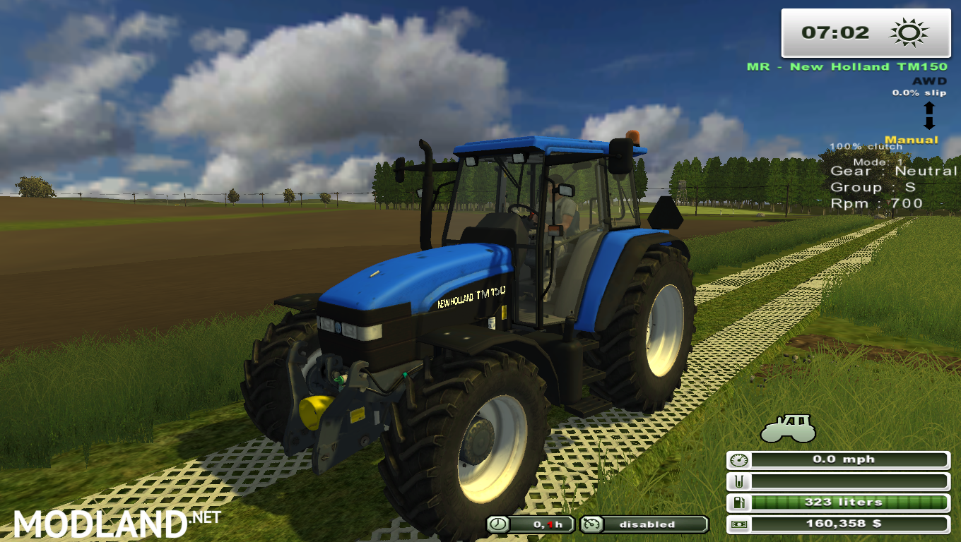 New Holland TM 150 (More realistic) 