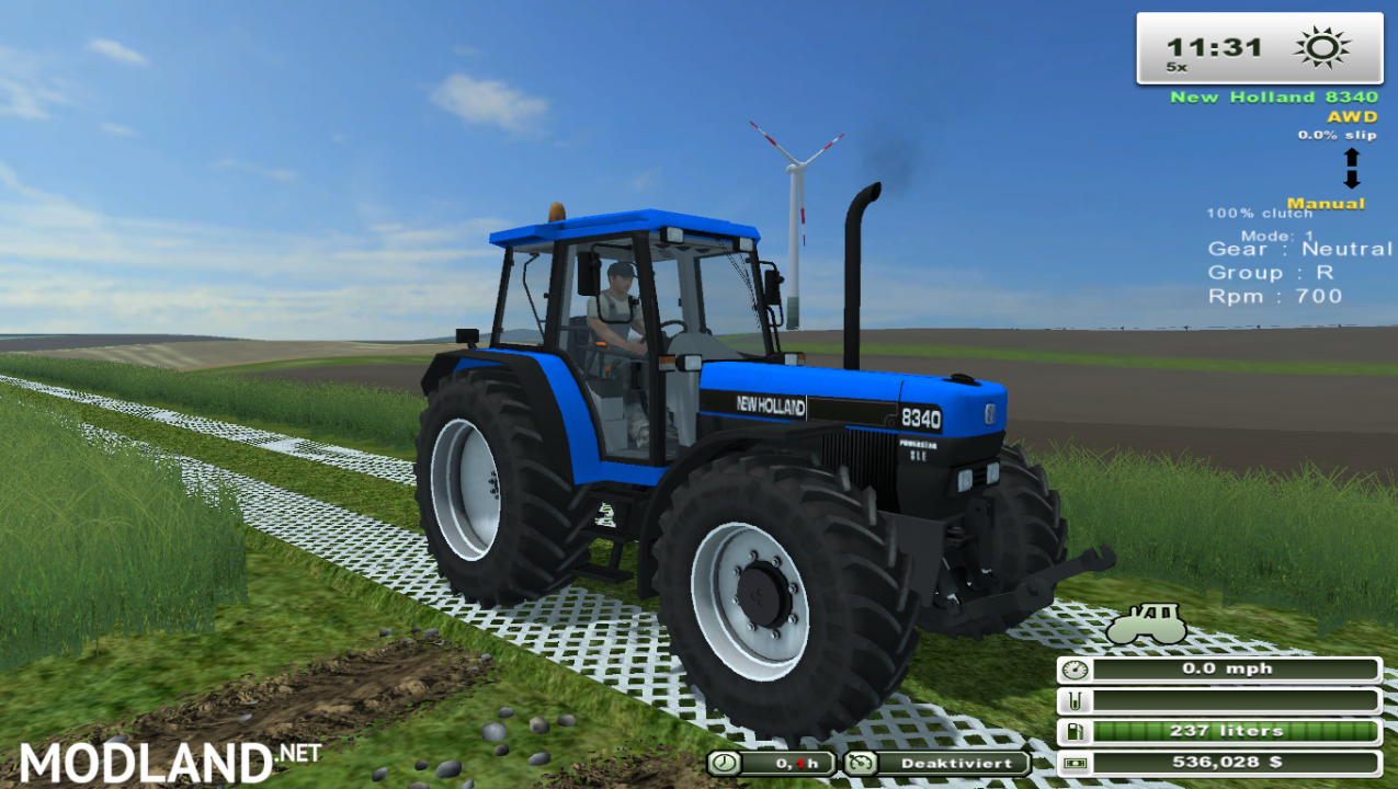 New Holland 8340 (More Realistic) 