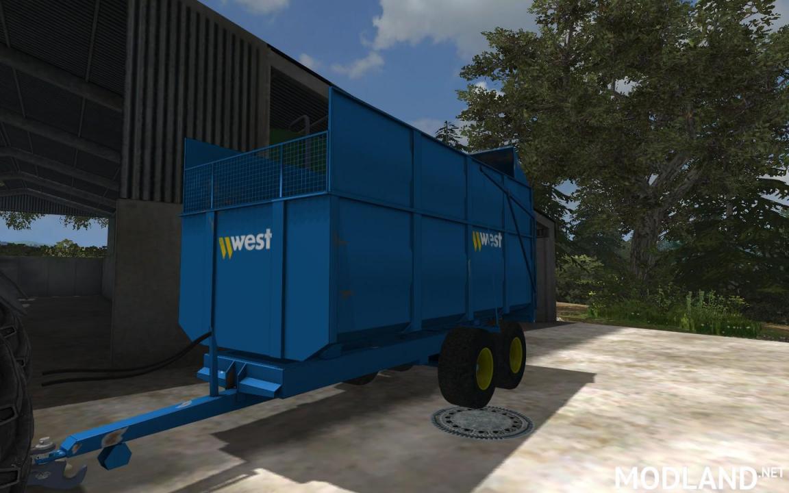 Harry West 10T Silage Trailer 