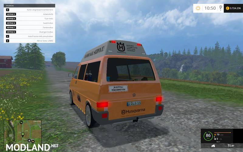 VW T4 Service Car