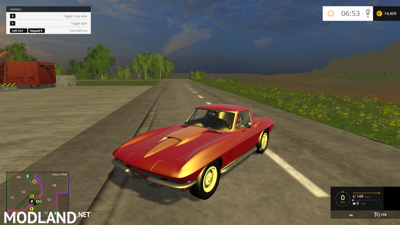 67 corvette 1.2 by ozmods