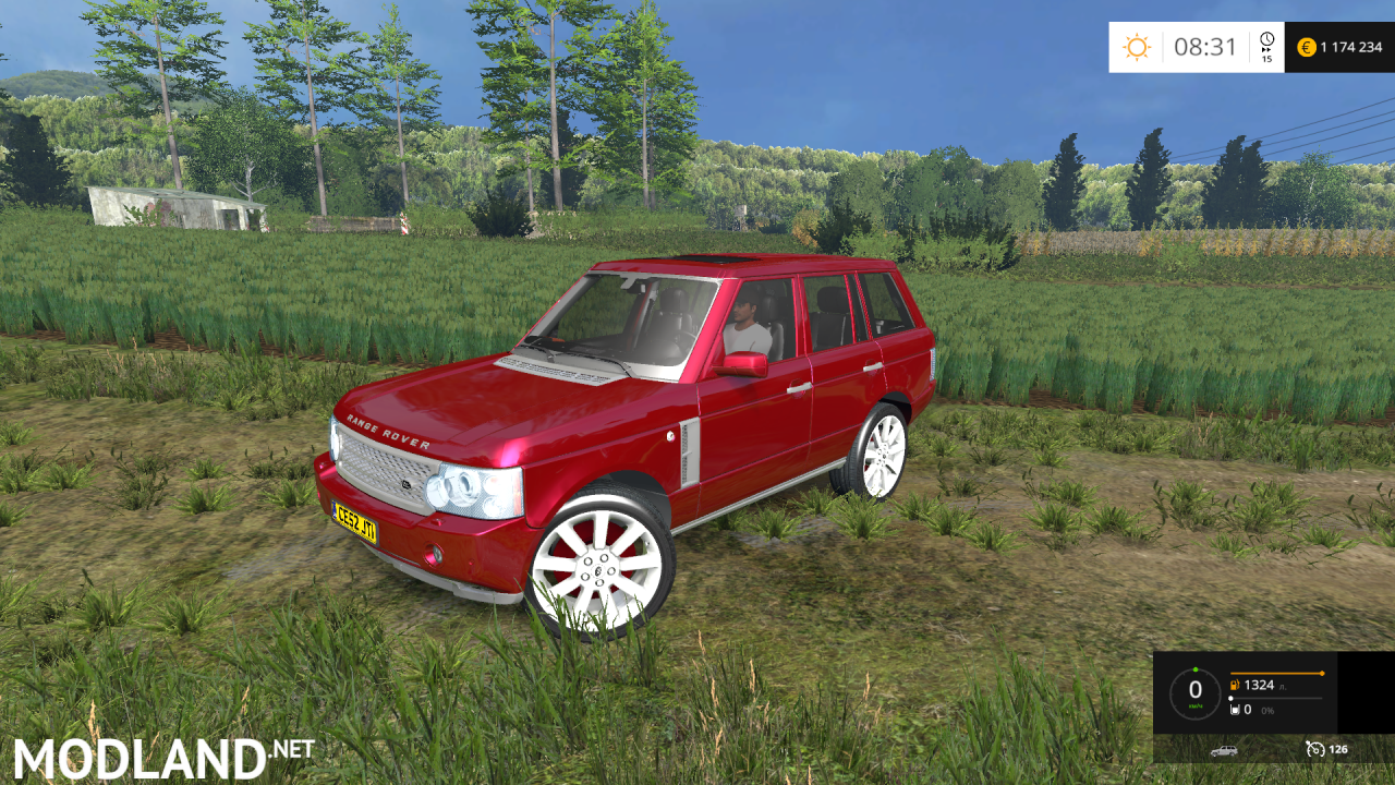 Range Rover Red