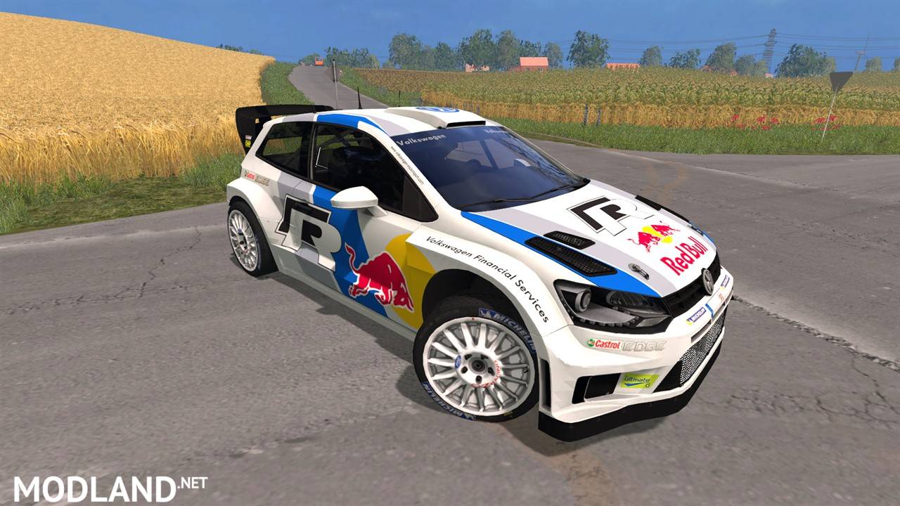 VW Polo WRC Red Bull