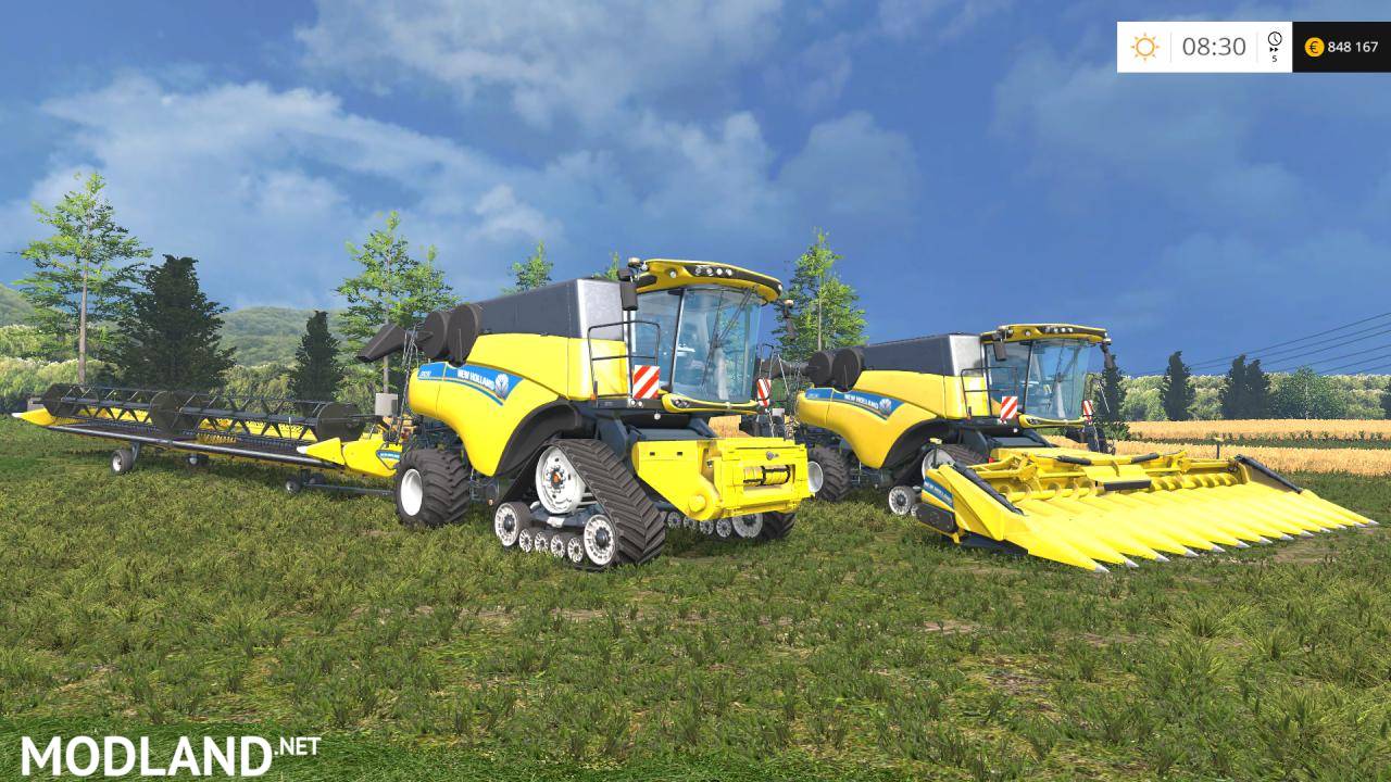 New Holland CR10.90 Monitored