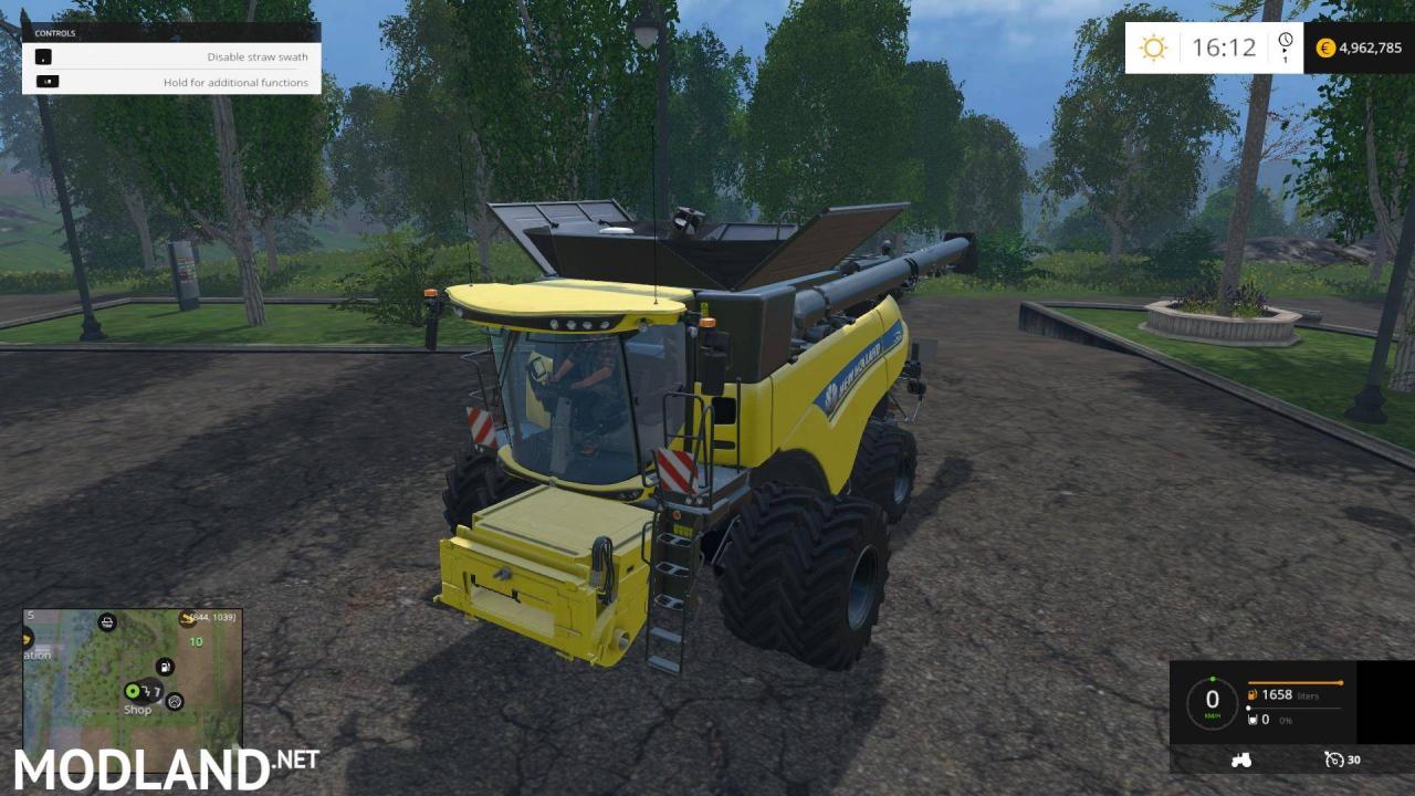 New Holland CR1090 v 1.3 Final Dynamic Front Wheels