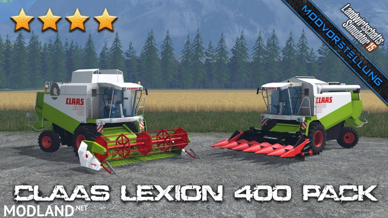 Claas Lexion 400 Pack