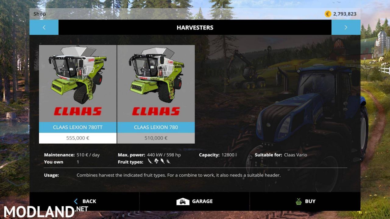 Claas Lexion 780