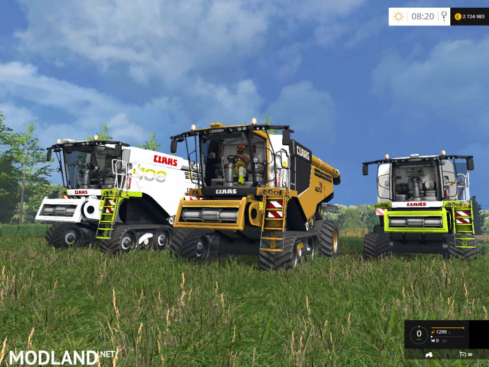 Claas Lexion 780 TT Pack by mr.cool13