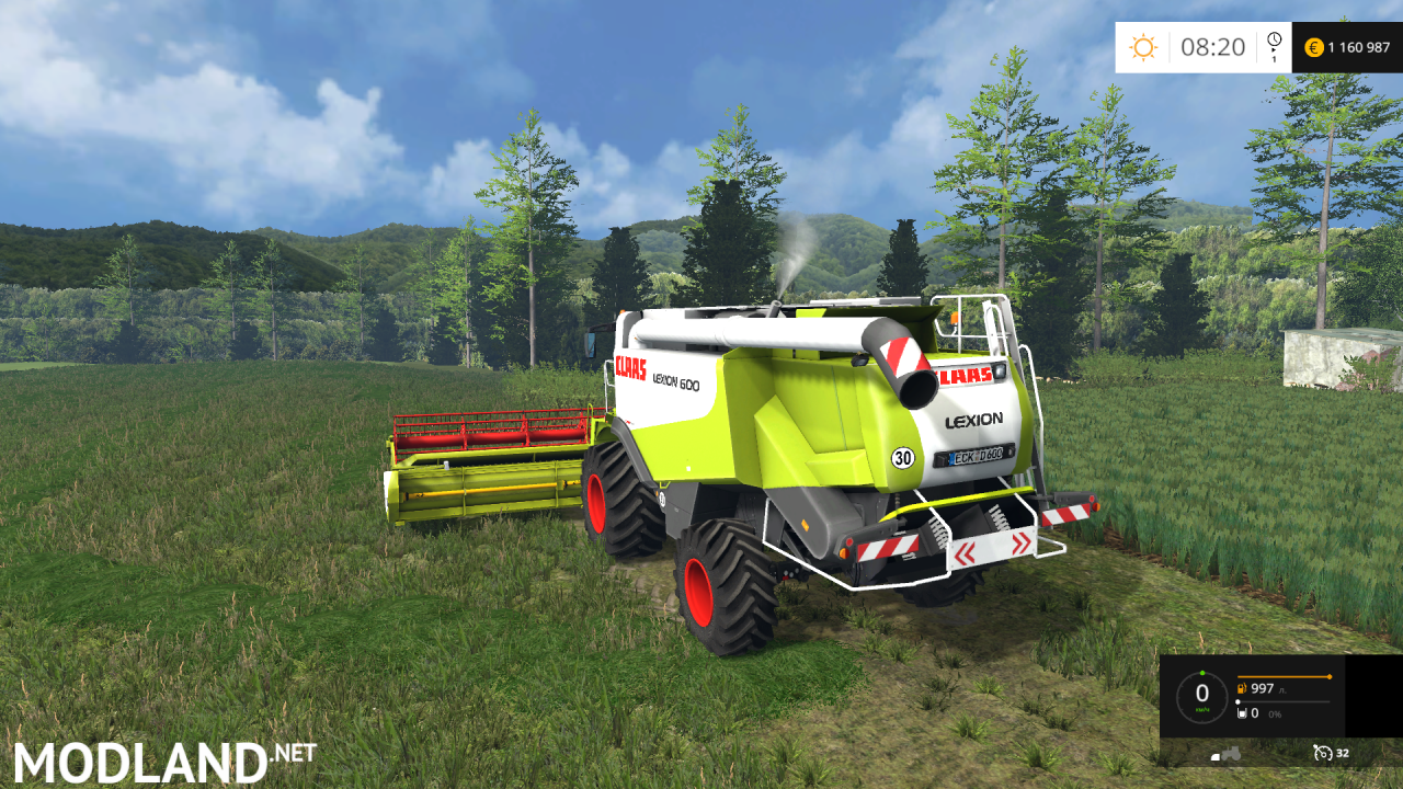 Claas Lexion 600 Pack