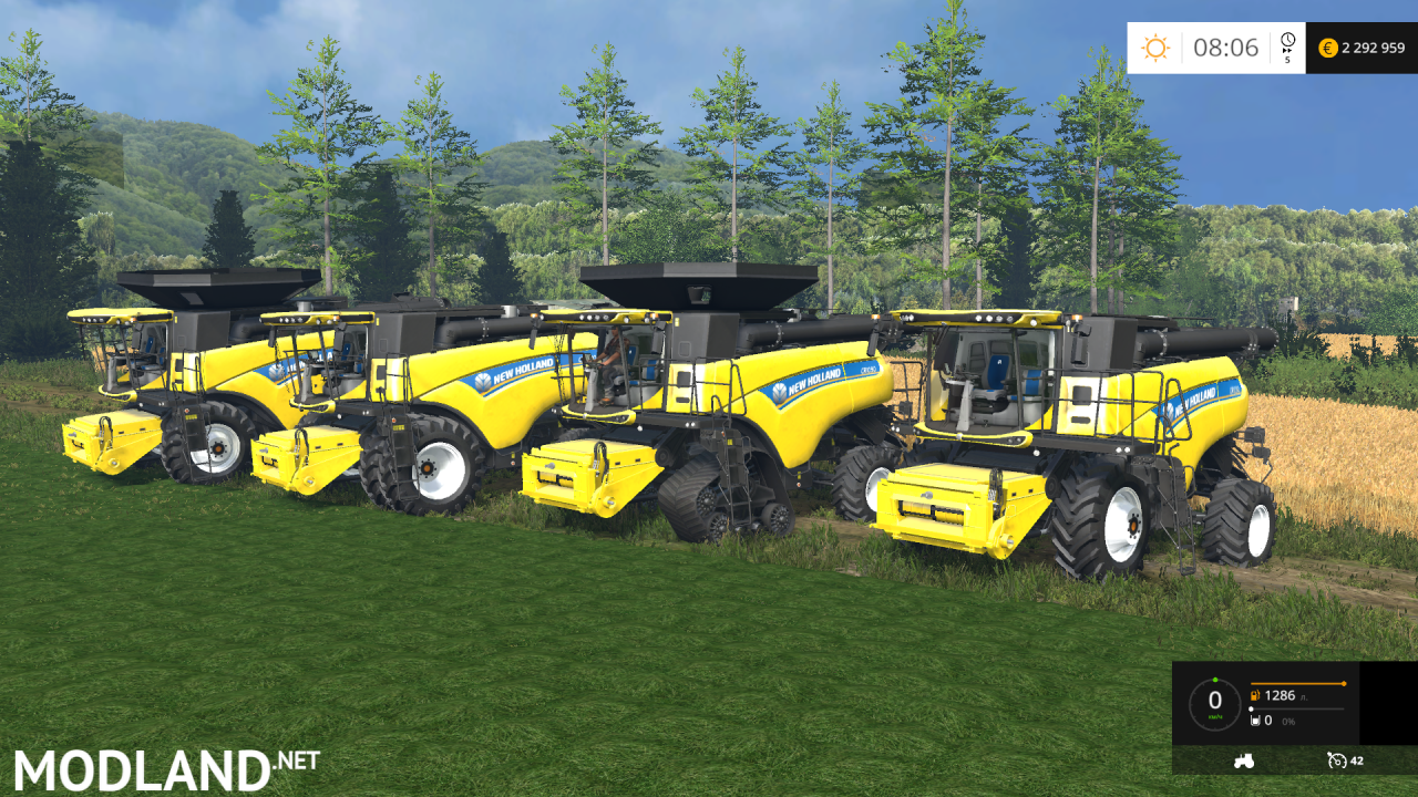 New Holland Combine CR