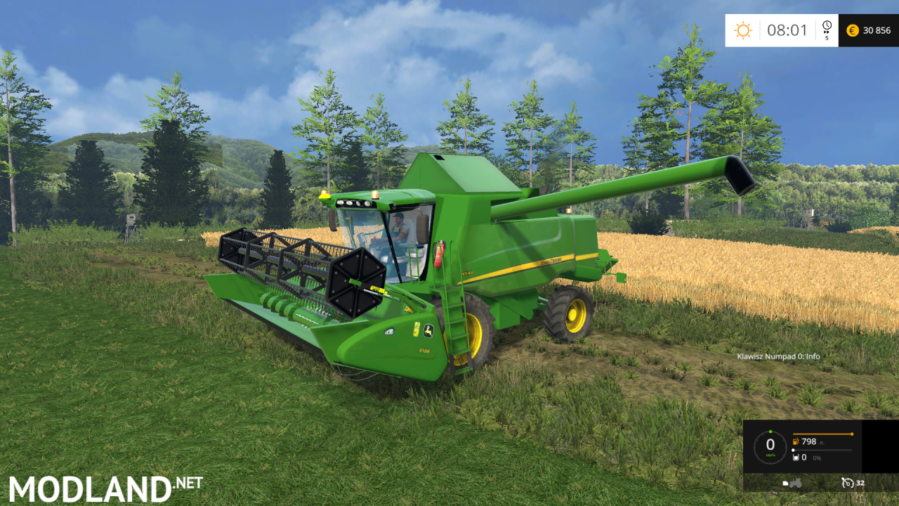 John Deere W540 Pack
