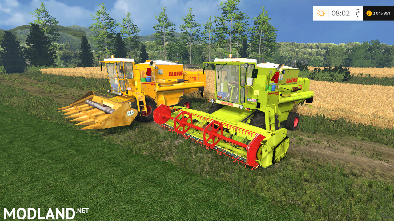 Claas Dominator 105 Pack
