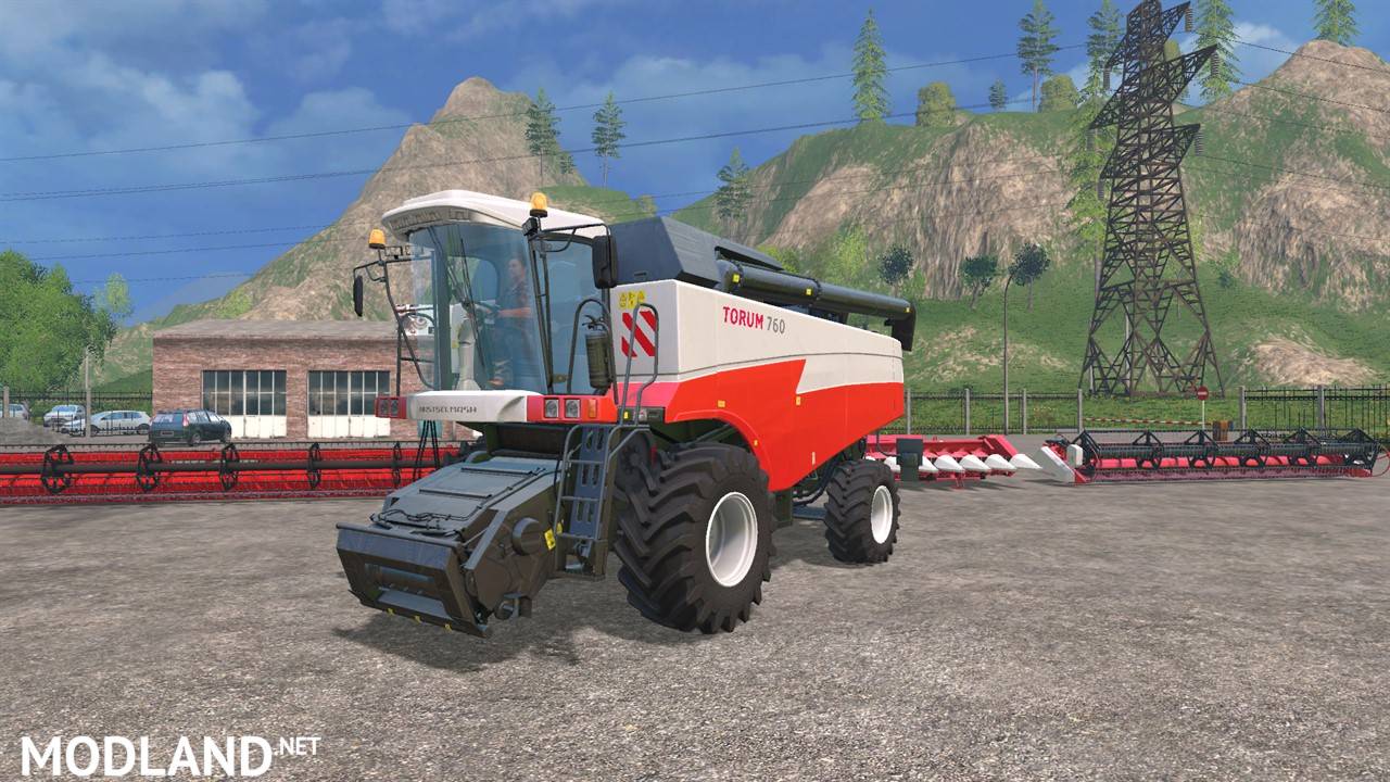 Rostselmash Torum 760 v 1.5 and 4 header