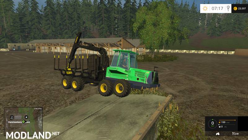John Deere 1110D