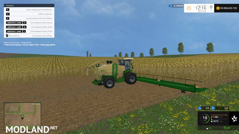 Krone Big X with 128k