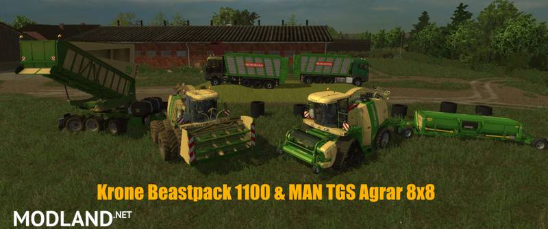 Krone BigX 1100 BeastPack v 12.0 BETA