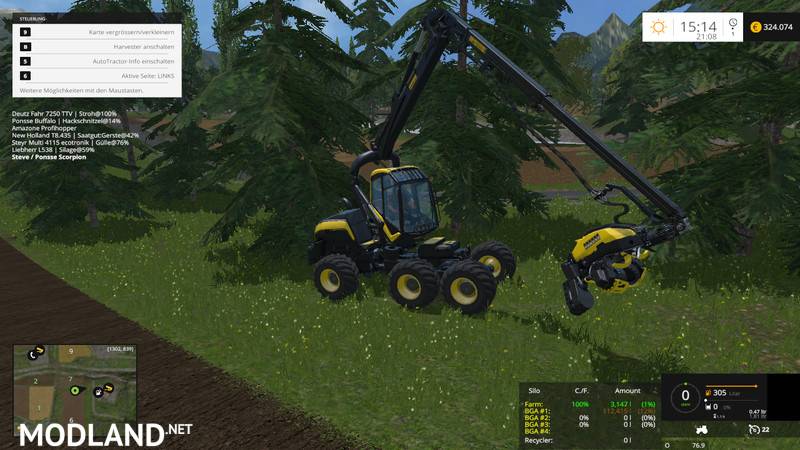 Ponsse 6x6 v 1.0 AT