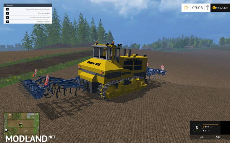Xetrion 885 Tracked Tractors v 1.0 BETA