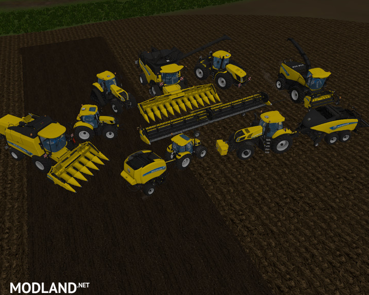 New Holland Yellow Set