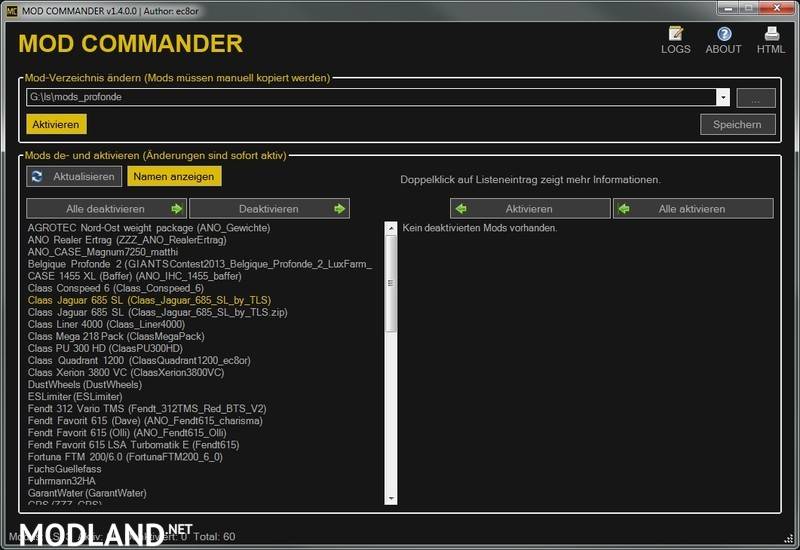 Commander Mod v1.7 Beta