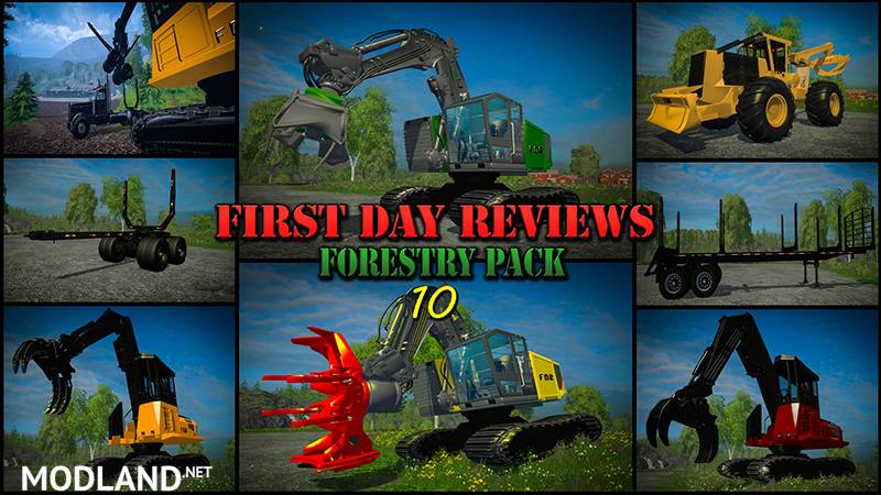 First Day Reviews - Forestry Pack 10