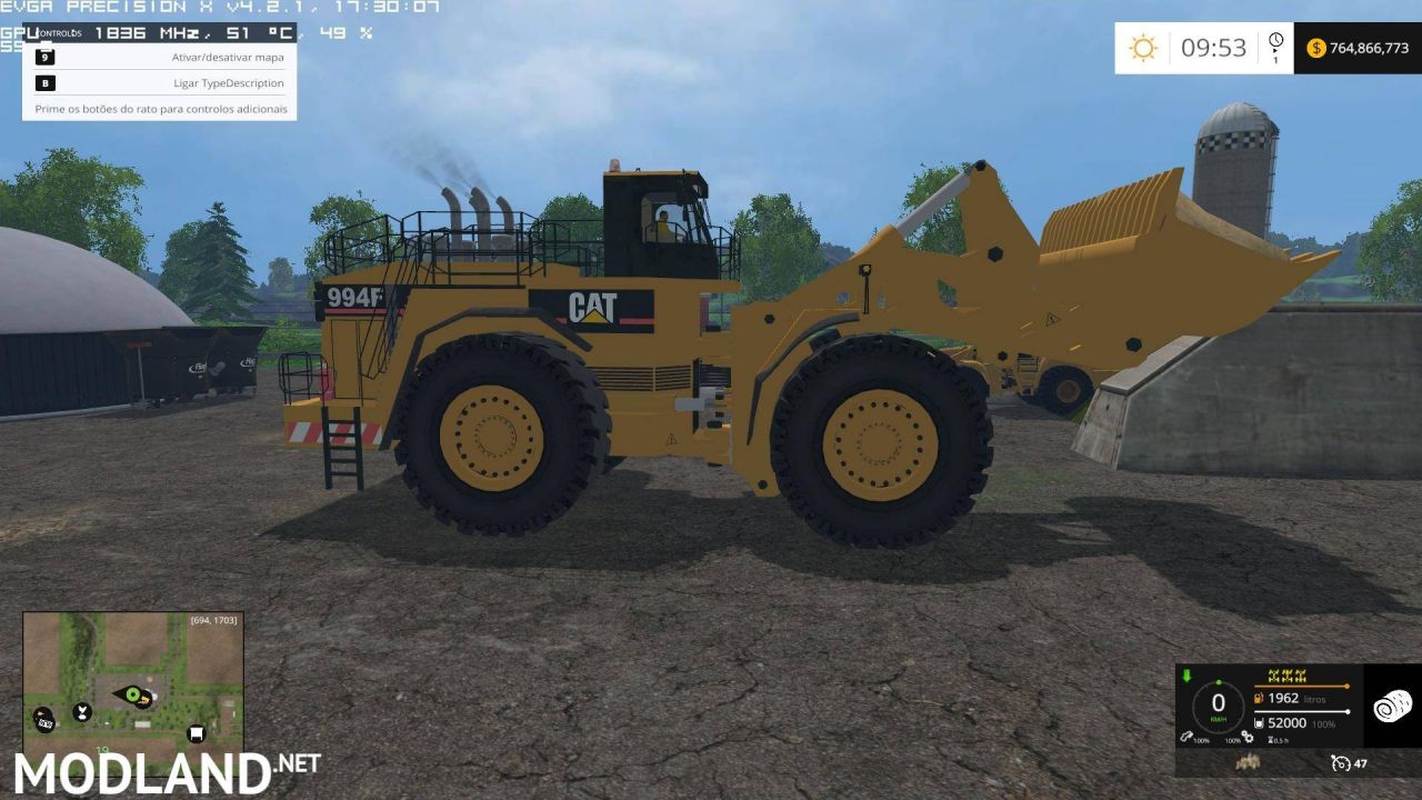 Caterpillar 994F for Silage