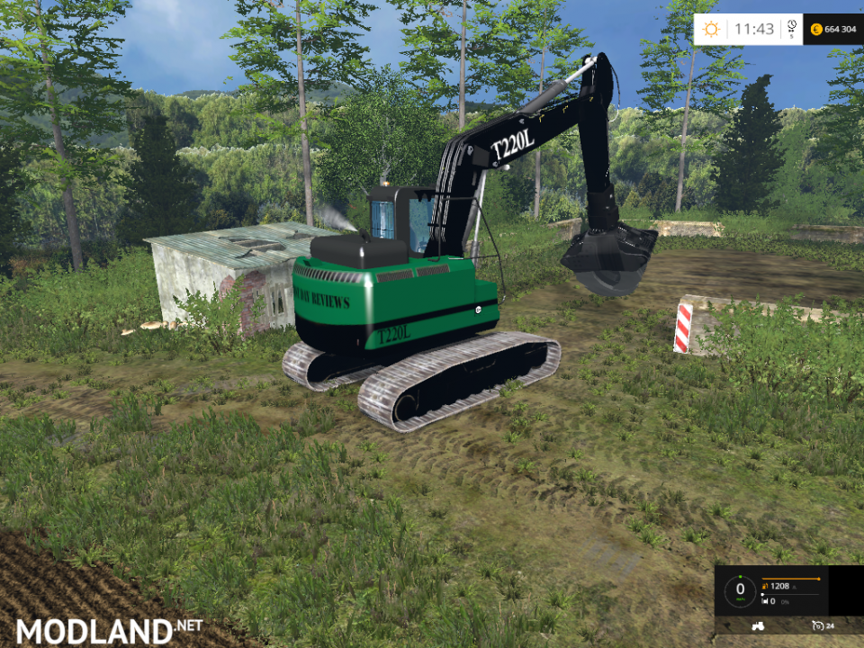 FDR T220L Grapple Loader
