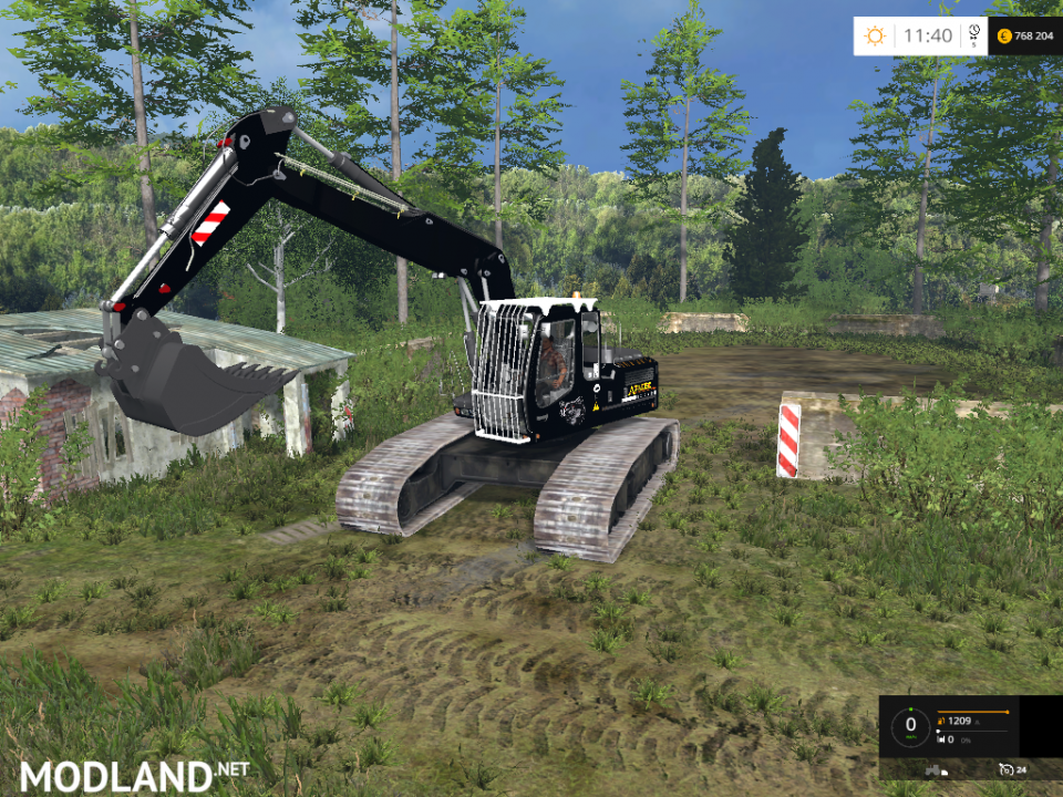 Liebherr 900C Apache Demolition