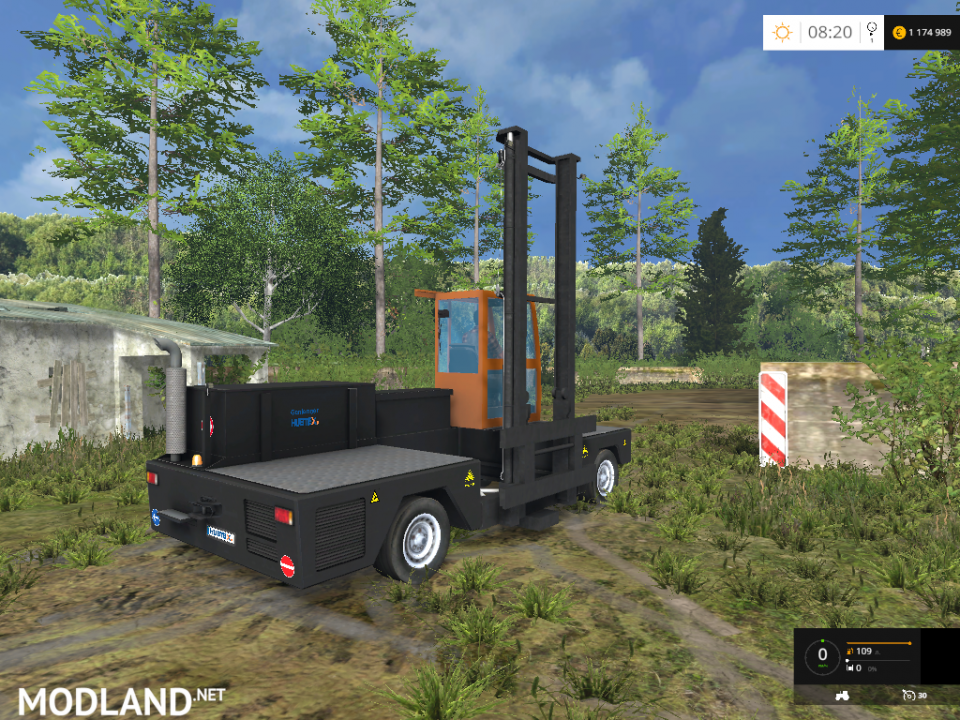 Hubtex Sideloader