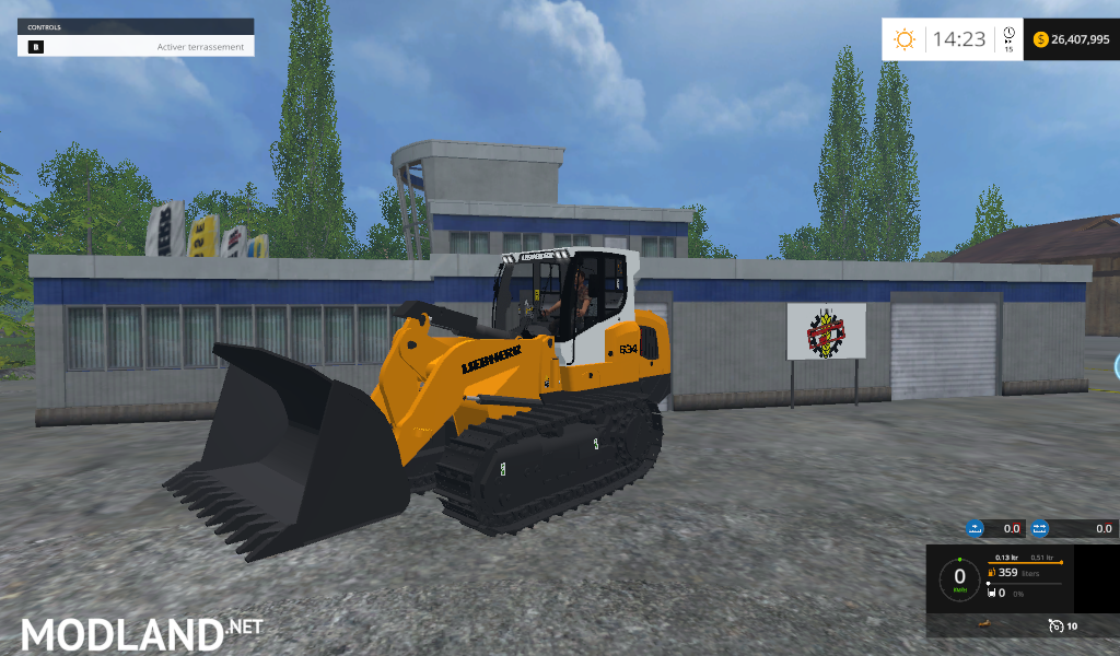Liebherr 634 Tracked Loader Multi Fruit