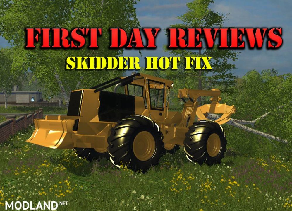 FDR Forestry Pack - Skidder HOT FIX