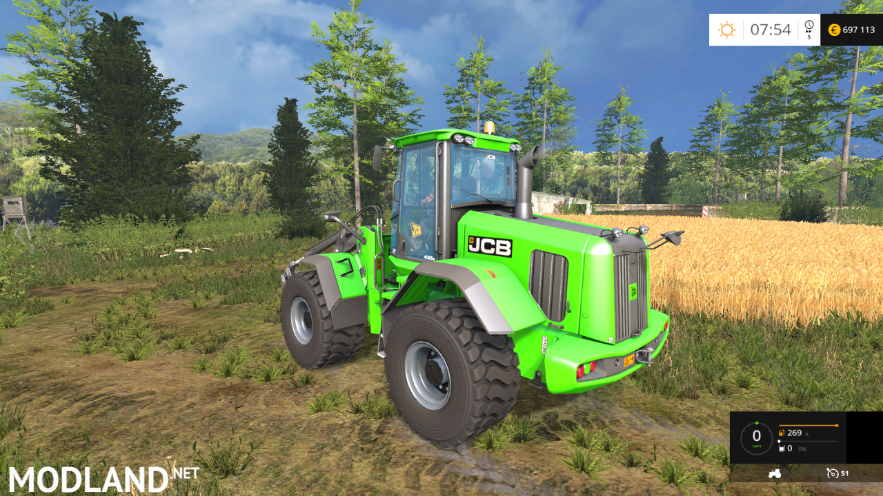 JCB 435S Green