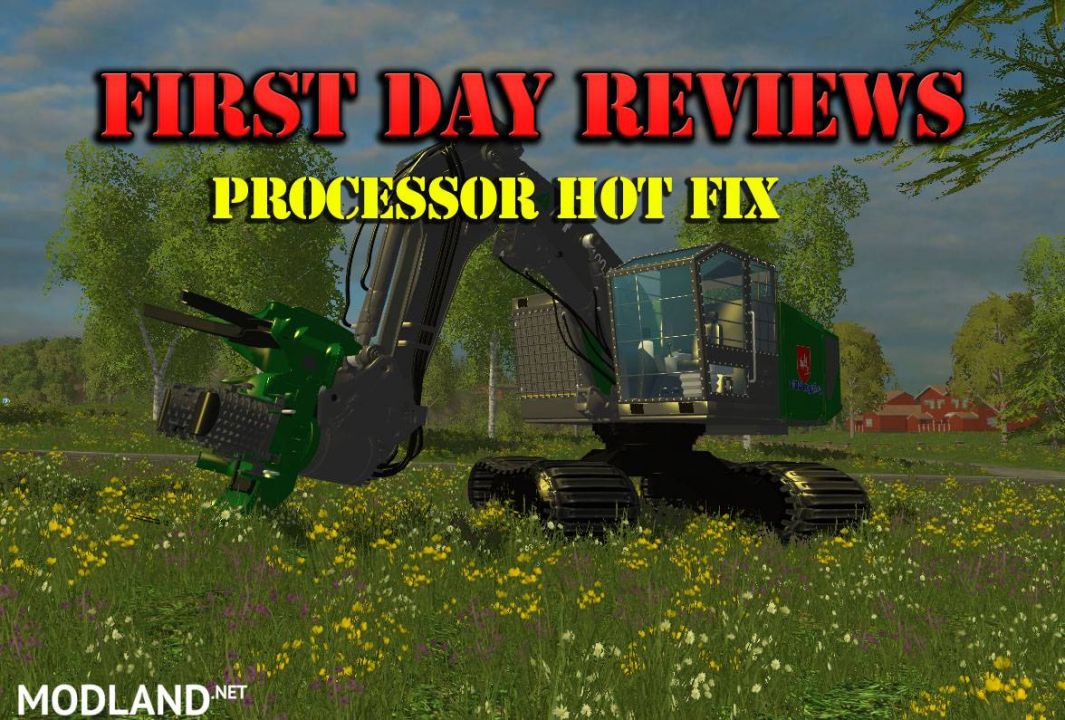 FDR Forestry Pack - Processor HOT FIX 