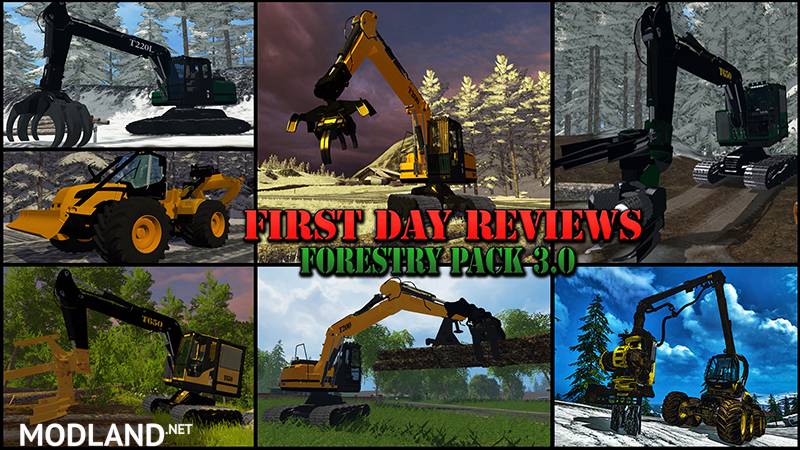 First Day Reviews - Forestry Pack