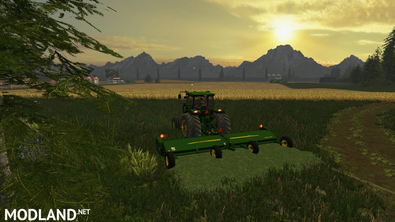 John Deere 520 Flail Mower