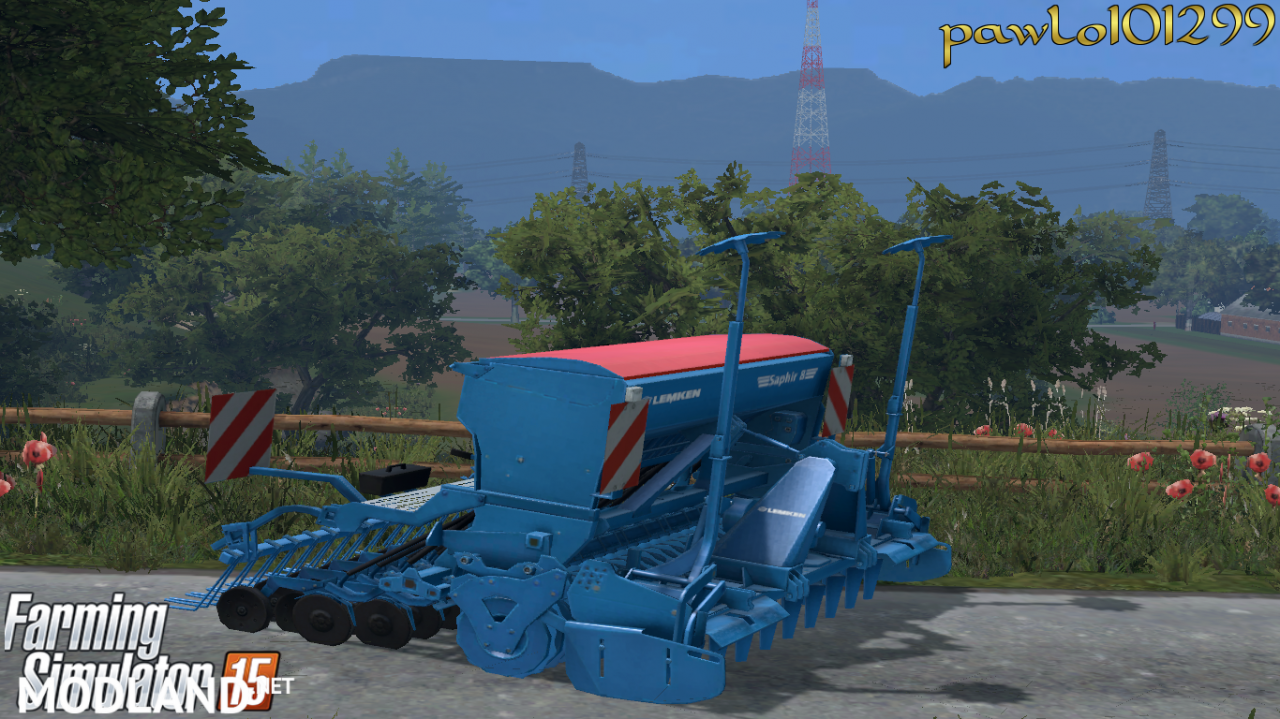 Lemken Saphir 8 (Makes Tracks !)