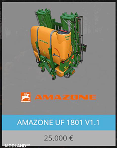 Amazone UF 1801