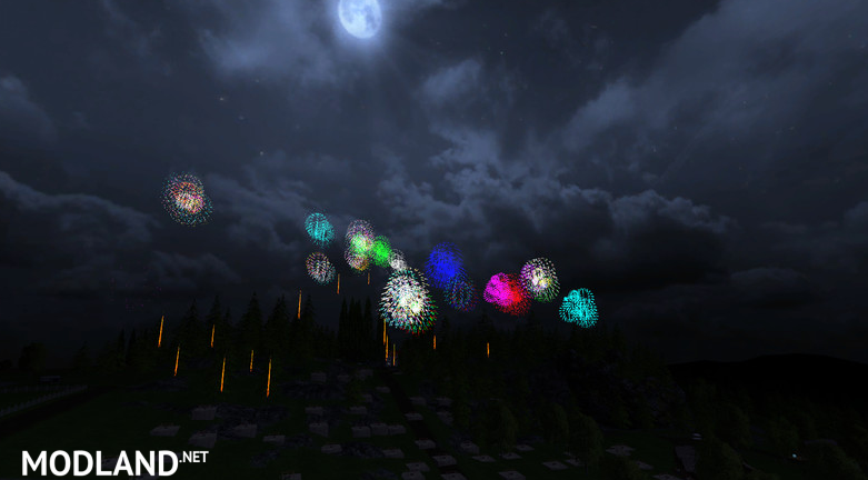 Placeable Fireworks Mod