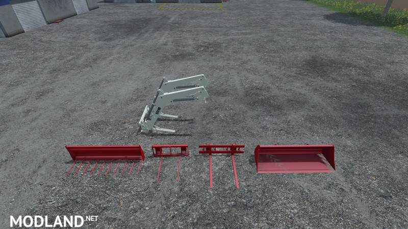 Frontloader + Tools for Steyr 8150