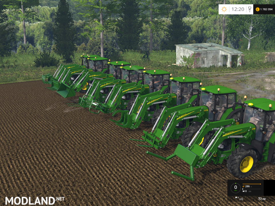 John Deere Front Loader Pack - FS 15