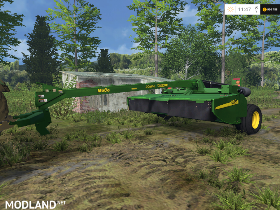 John Deere 956 MoCo mower