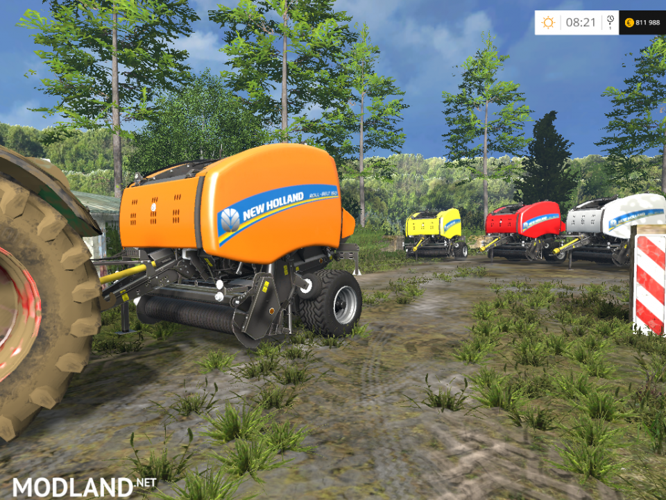 New Holland RollBelt 150 Multicolor