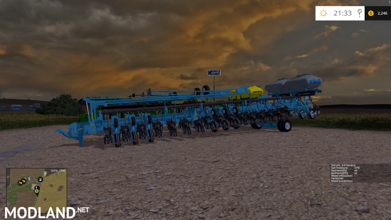 DB90 and Kinze3700 by FS 2k Modding