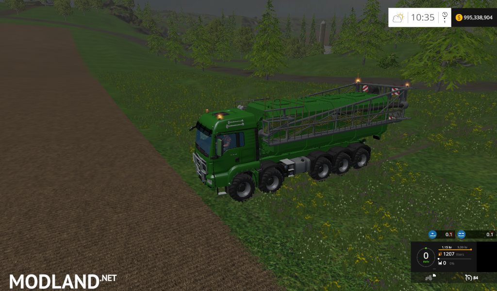 Sprayer for HKL truck & trailer