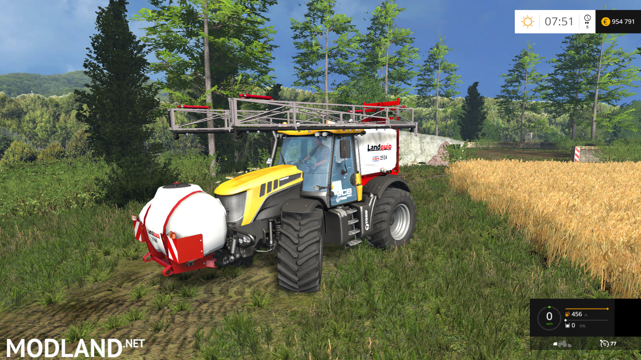 Landquip JCB Fastrac Demount Sprayer