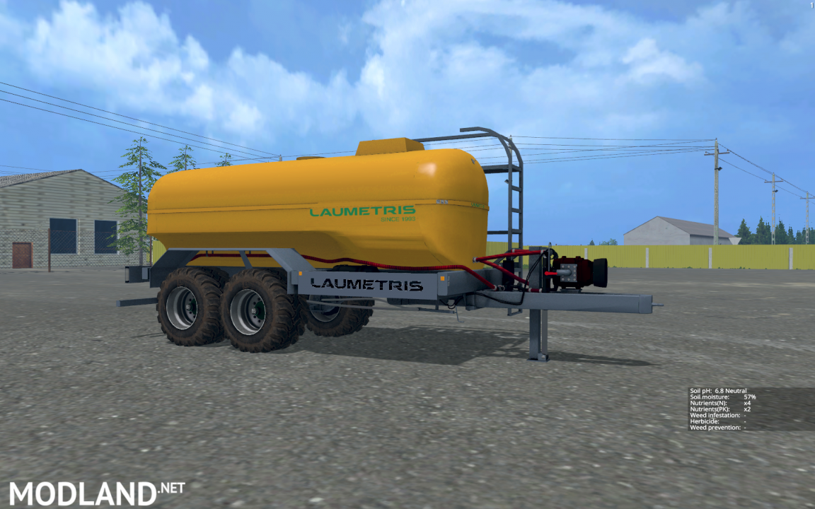 Laumetris tank-trailer PTL-12V