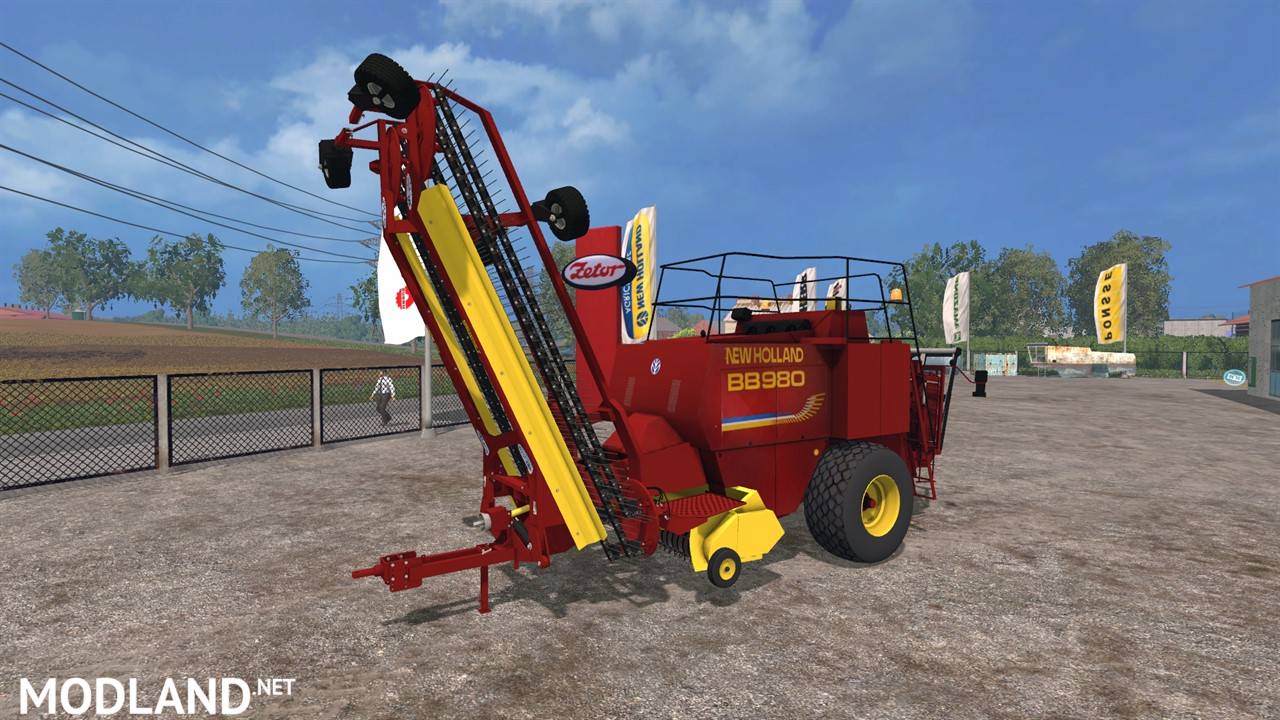 New Holland BB 980 + Nadal R90