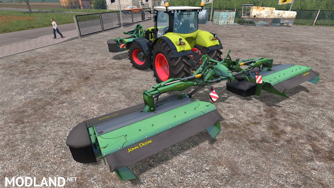 John Deere F310R & R870R